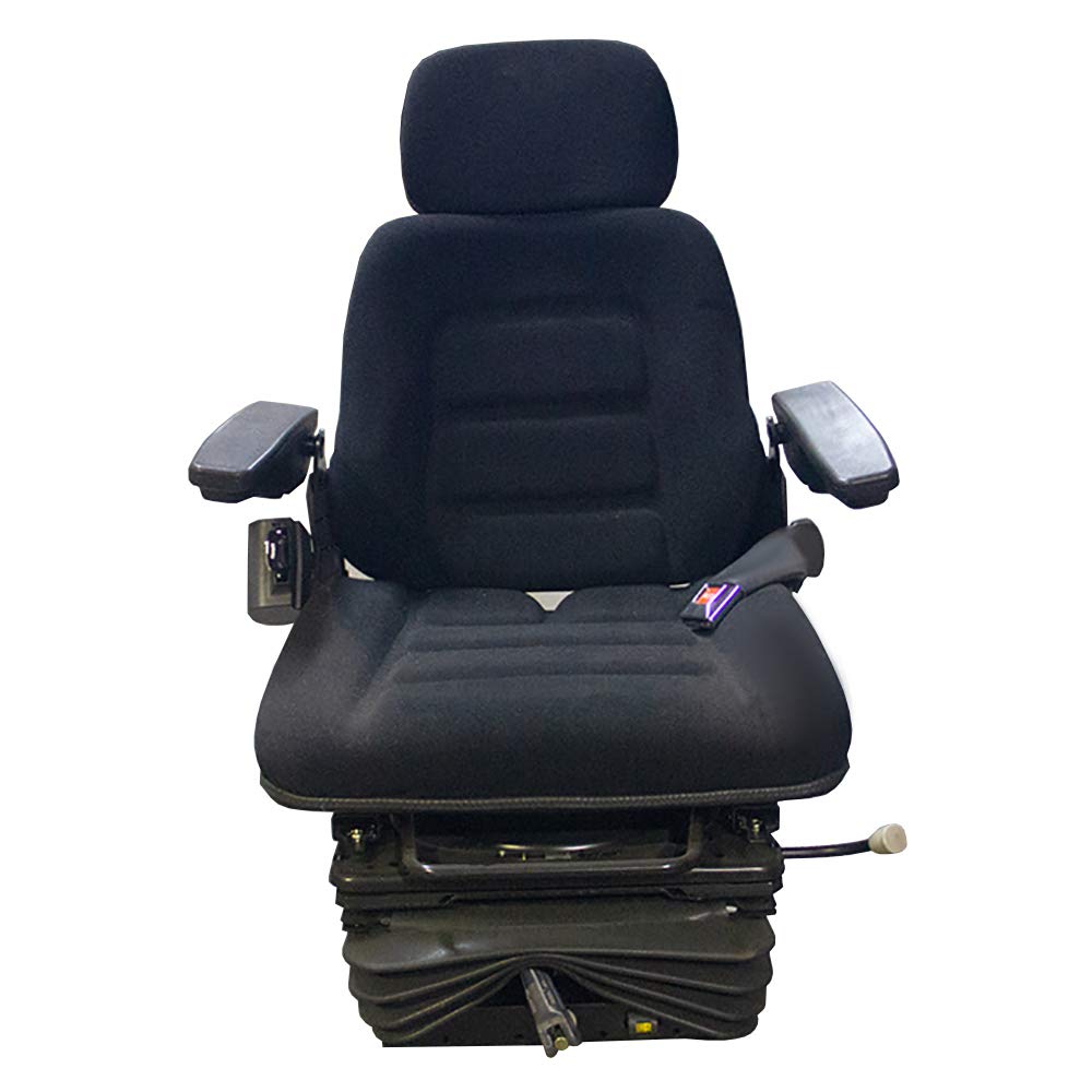 Black Fabric Full Adjustment Seat with Suspension G110