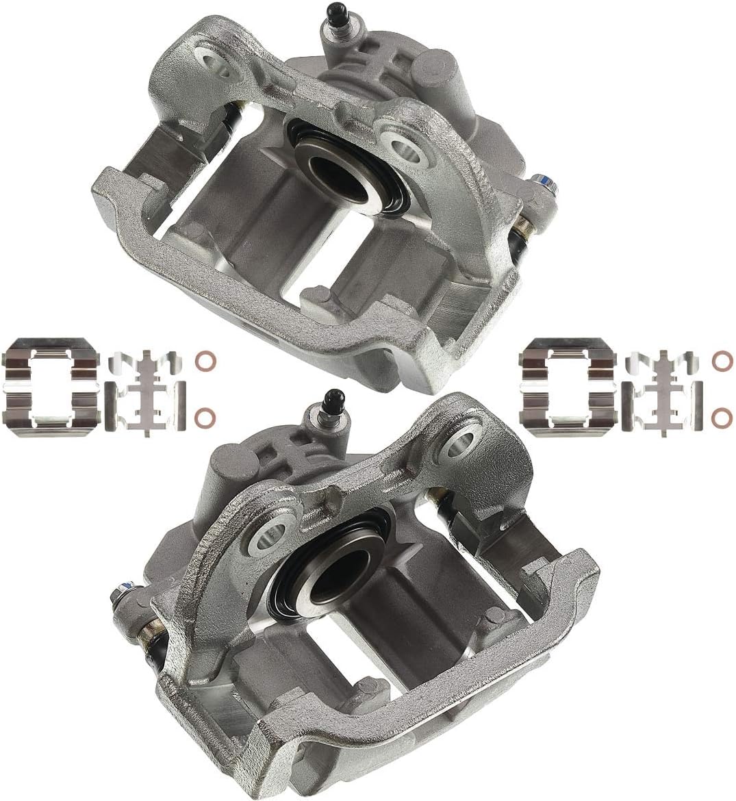 Disc Brake Caliper Assembly with Bracket Rear Left and Right Side 2-PC Set J3106