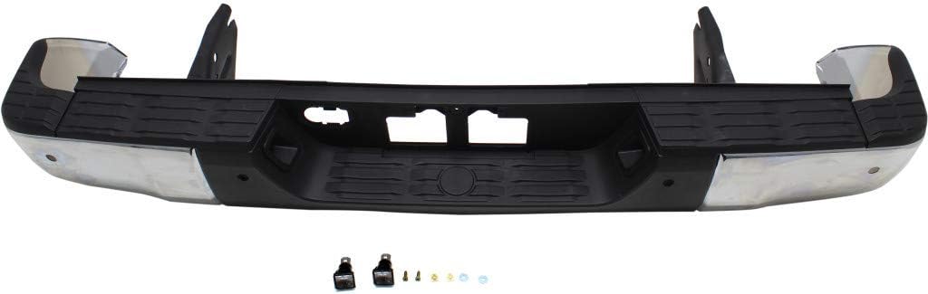 Chrome Steel Step Bumper for Toyota Tundra 2014-2019 L781