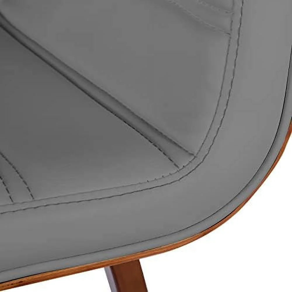 Swivel Stool with Back Set of 2 PU Leather Counter Height Stool X662