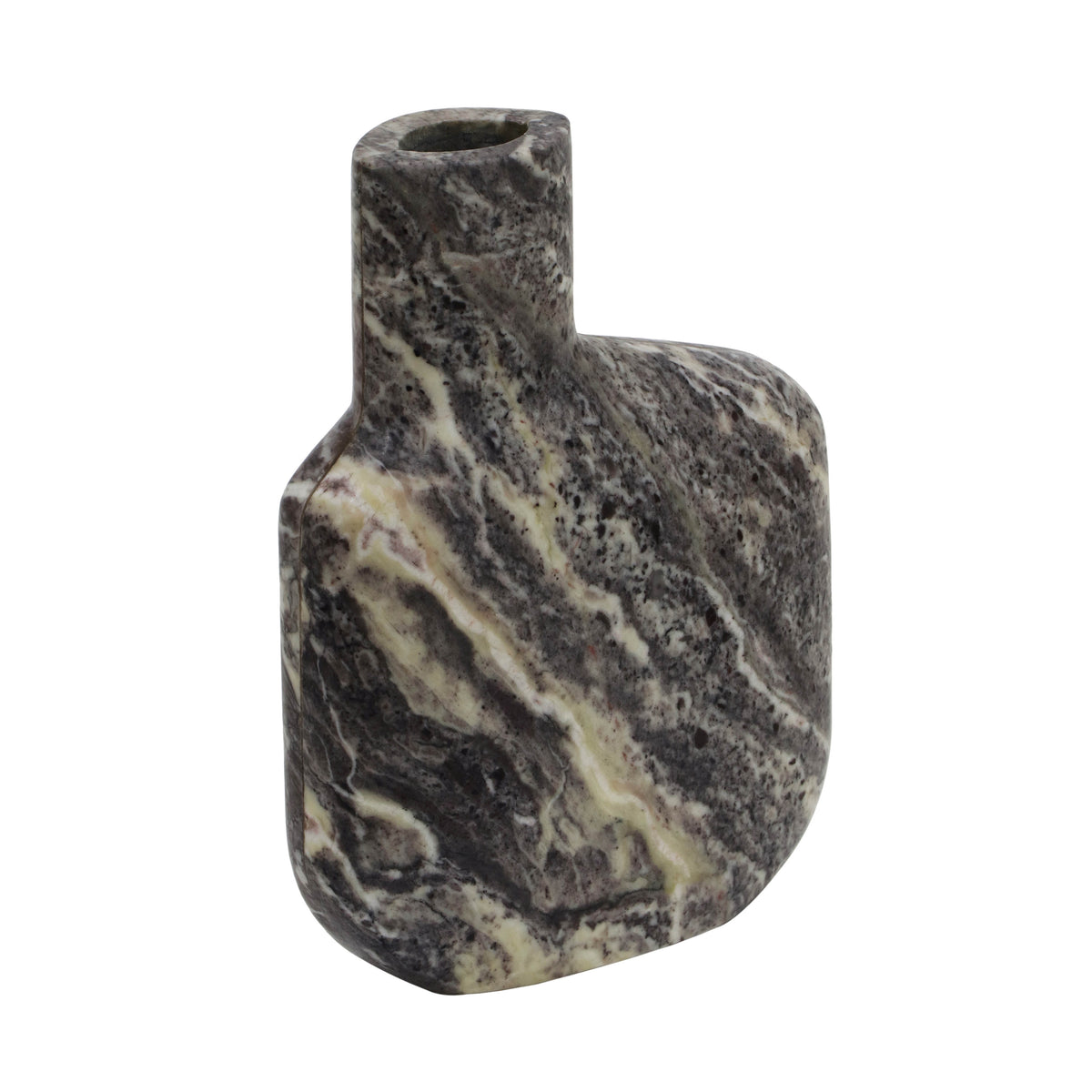 Grey Marble Vase Q849