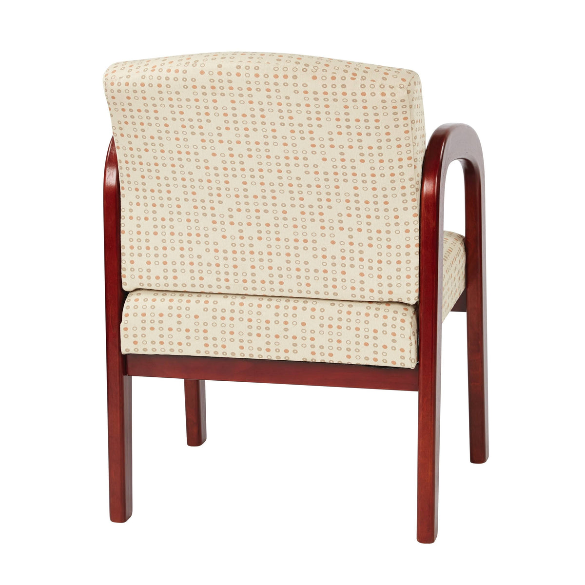 Cherry Finish Wood Visitor Chair C299