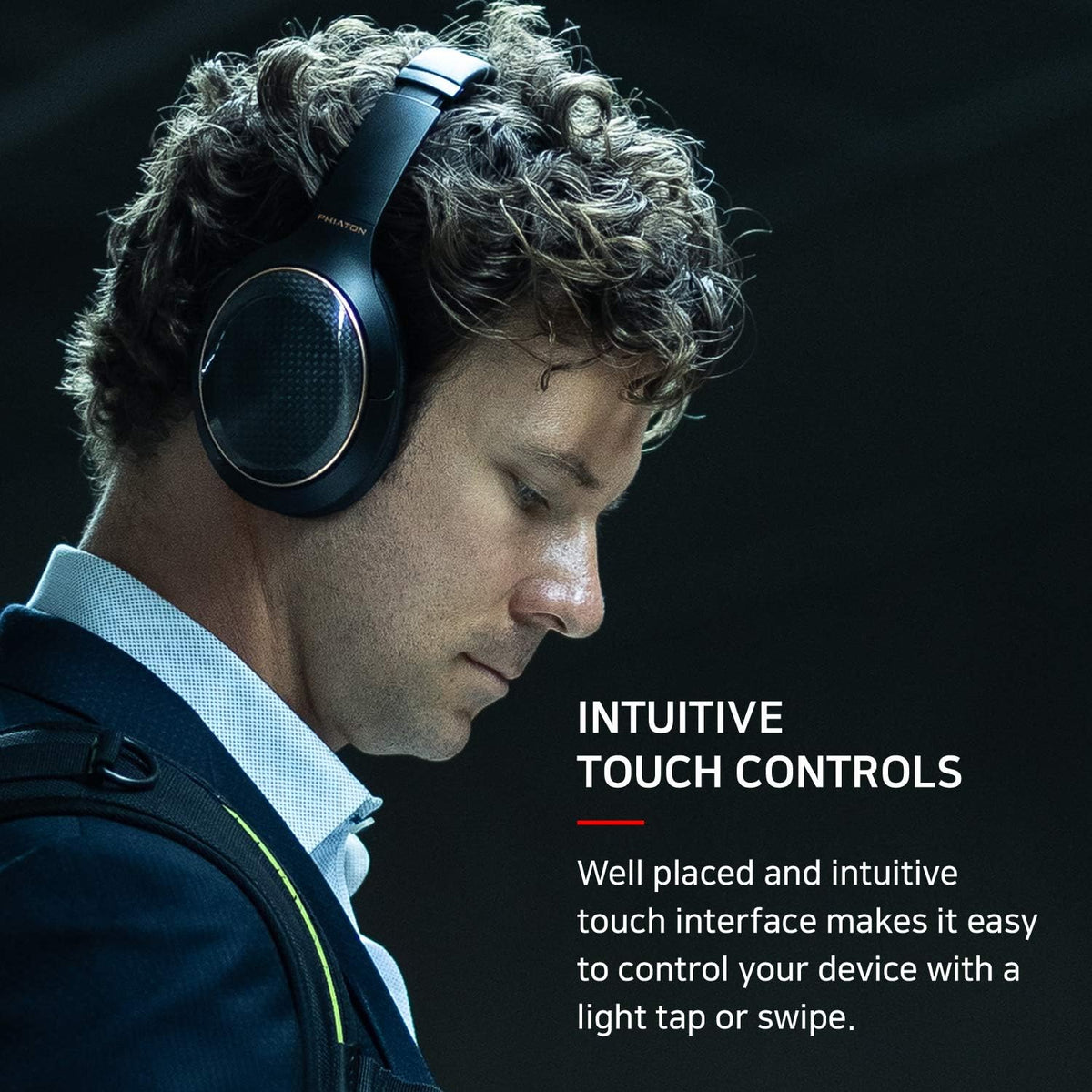 900 Legacy Digital Hybrid Active Noise Cancelling Headphones, Wireless AptX Bluetooth Over Ears, 43 Hours of Playback F91674