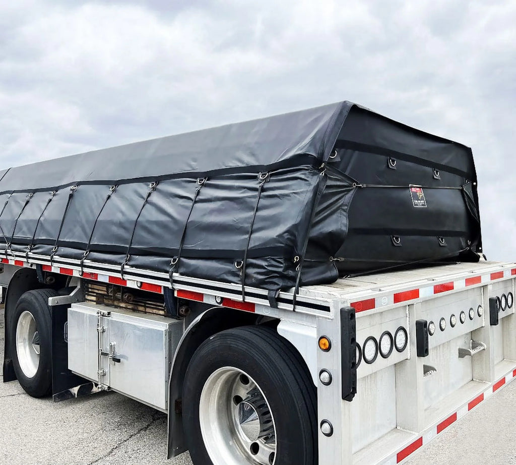 2 Pack 20' x 24' Heavy Duty Flatbed Truck Tarps W36862