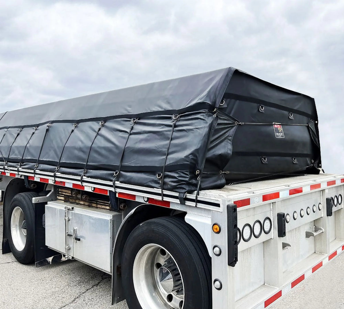 2 Pack 20' x 24' Heavy Duty Flatbed Truck Tarps W36862