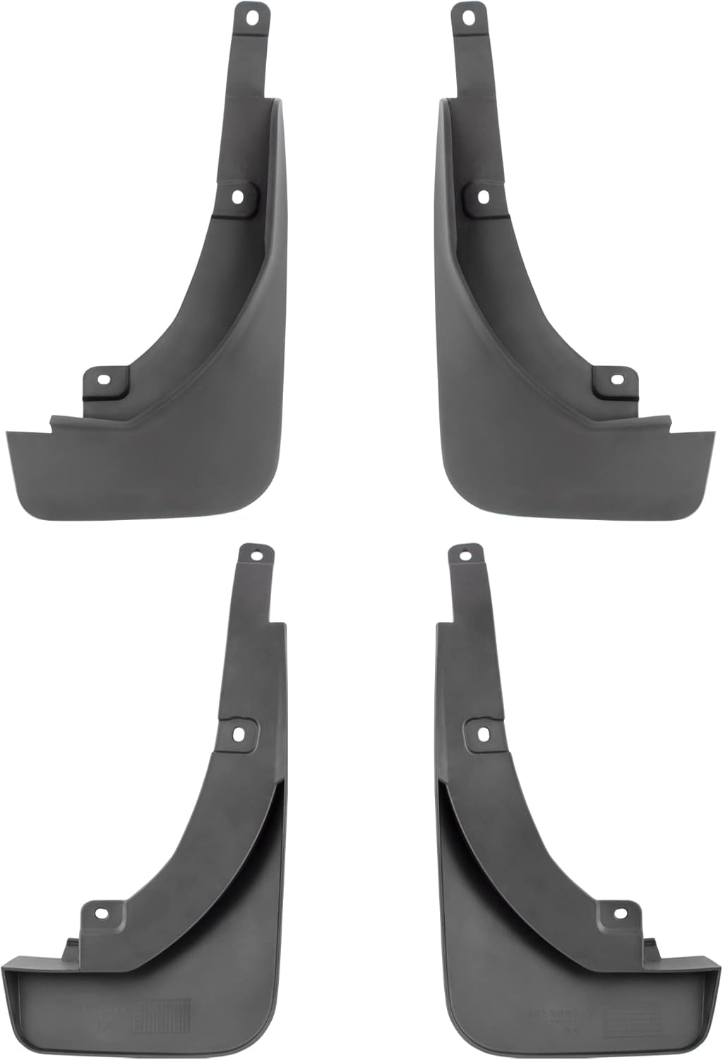 Set of 4 Front and Rear Mud Flaps Splash Guards for Ford Escape 2020 2021 Sport Utility Mud Guard Set N795509
