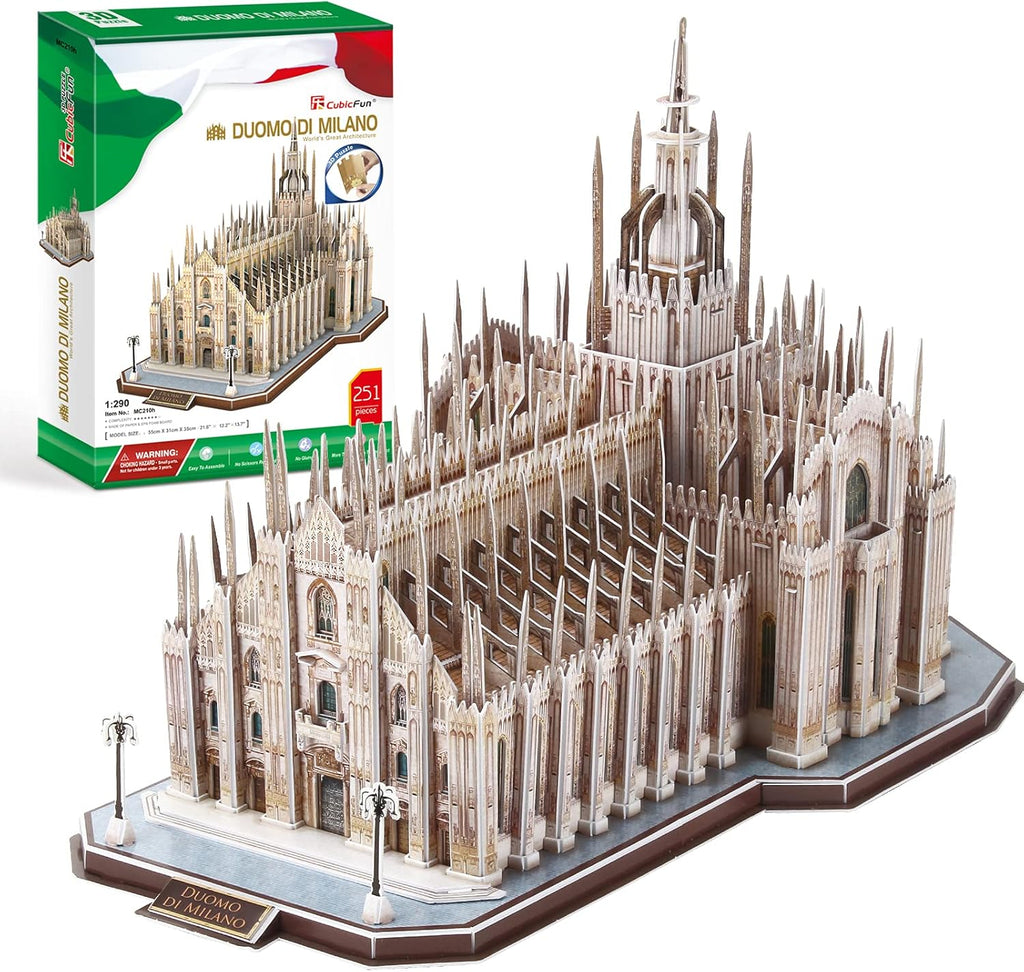3D Puzzle Notre Dame de Paris Cathedral Model Kit, 293 Pieces S25377