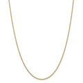 14kt Yellow Gold 24 inch Cable Chain with Lobster Clasp G183