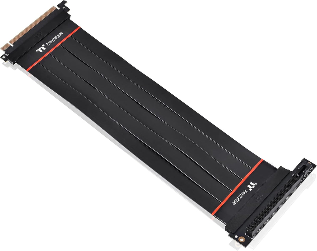 PCI-E 4.0 Flexible Extender Riser Cable 300mm with 90 Degree Adapter K151856