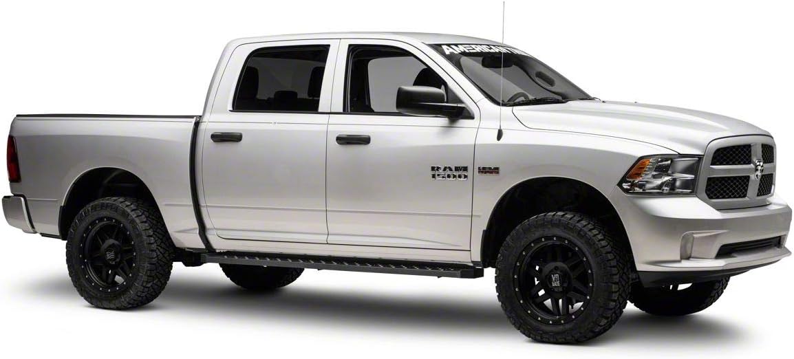 Black Steel Running Boards K852
