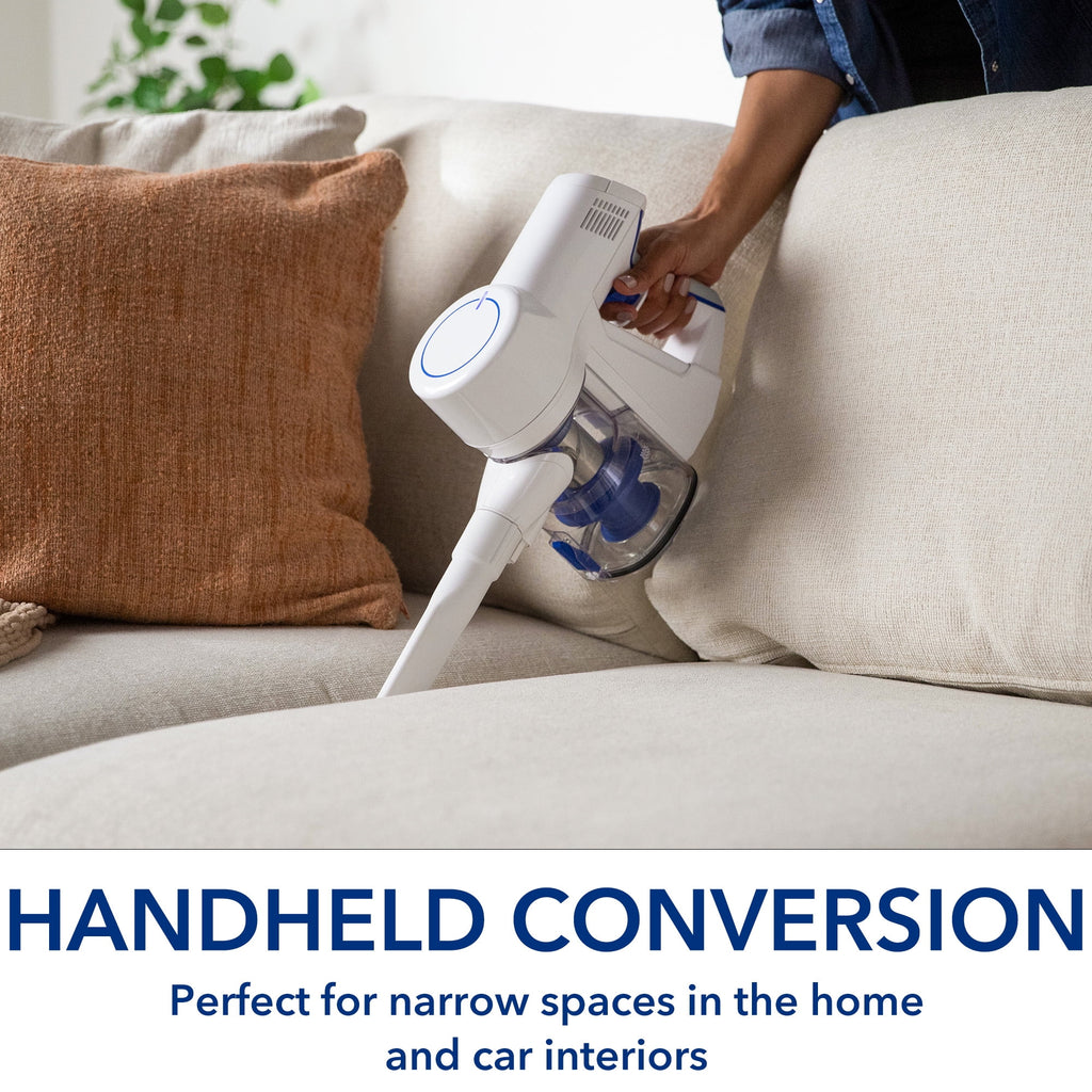 Cordless Stick Vacuum with HEPA Filtration and LED Headlight K2254