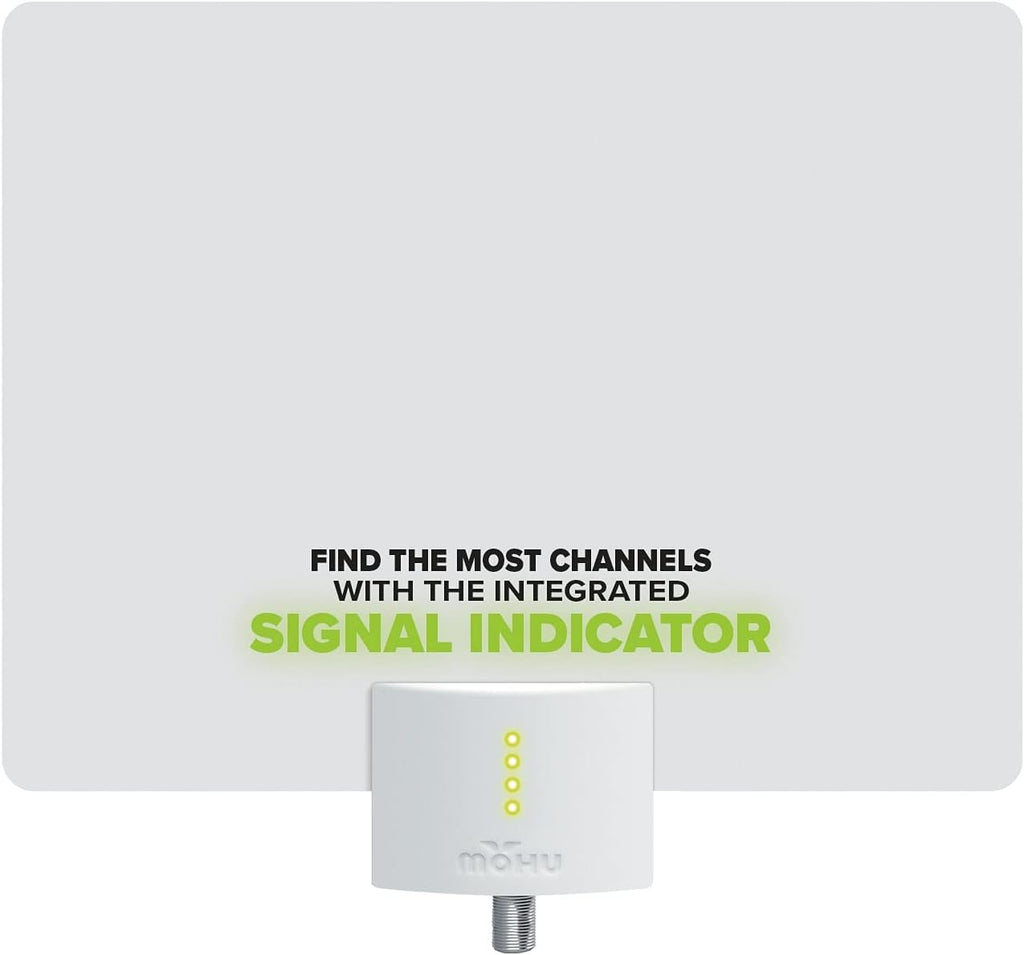 Indoor HDTV Antenna, 60-Mile Range, UHF/VHF, 16 ft. Coaxial Cable G35064