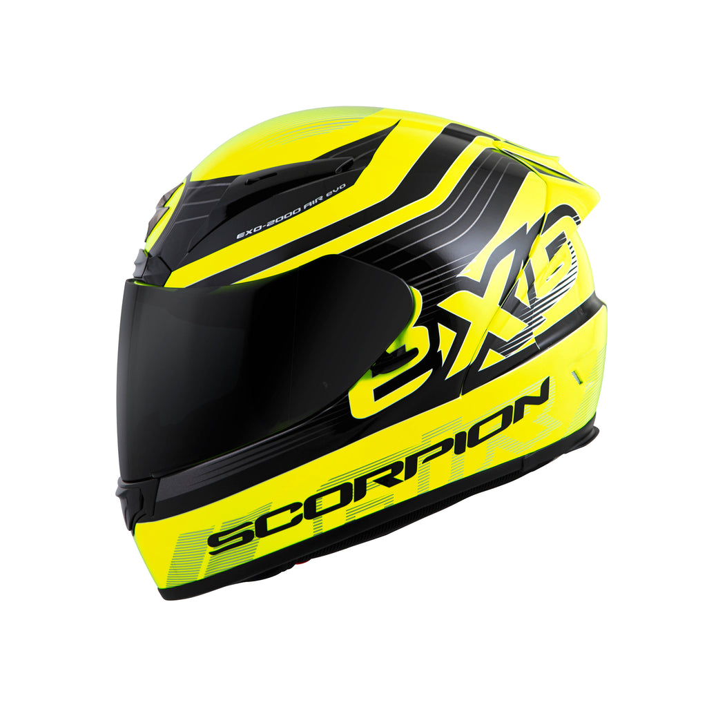 Black/Neon Full-Face Helmet R73580