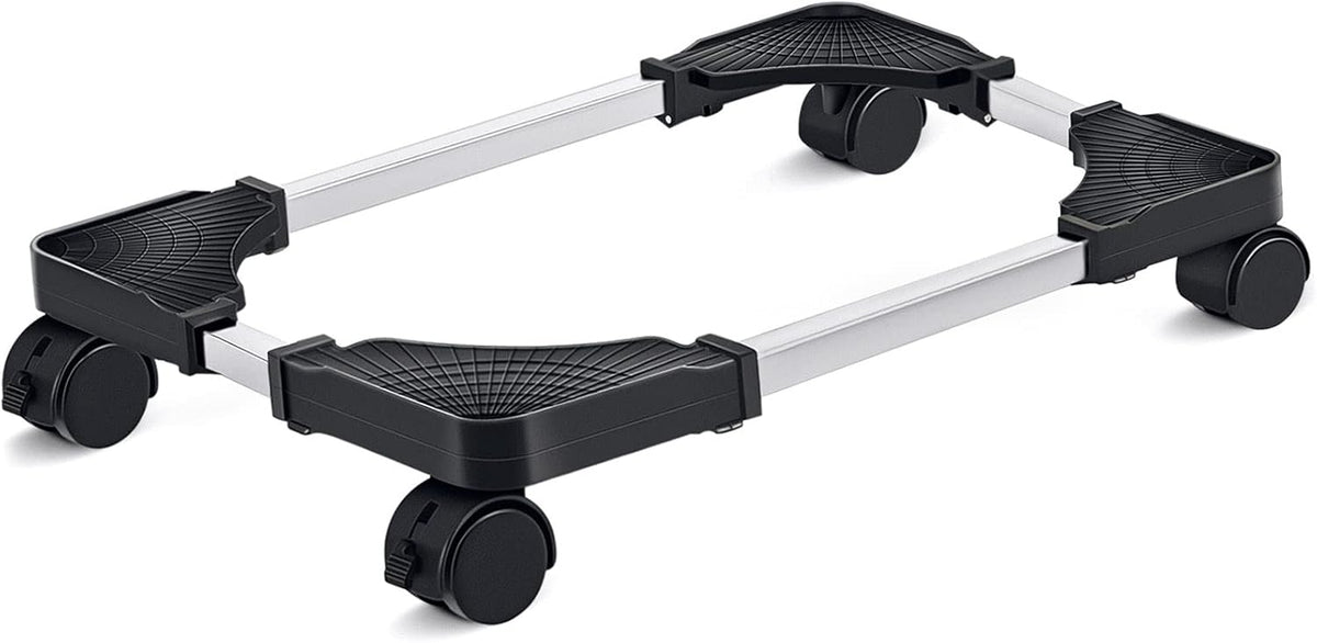 Mobile CPU Stand with 4 Caster Wheels (Black) J57810