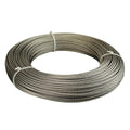 Stainless Steel Cable 1/8 Inch T316 Marine Grade Wire Rope 7x7 Strands P6646