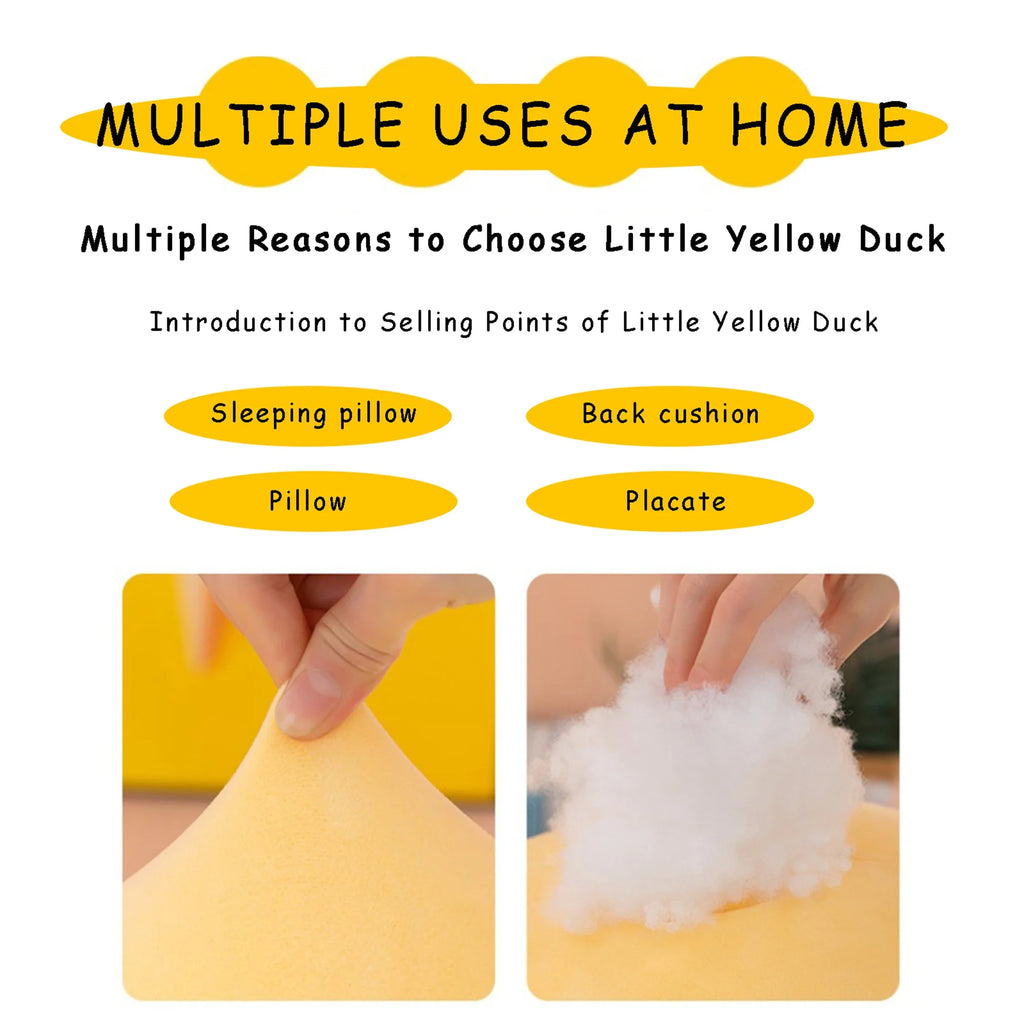 Cartoon Duck Stuffed Plush Doll Soft Pillow Toy H603