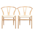 Mid-Century Modern Solid Wood Dining Chair C729501