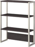 Storm Gray Bookcase Hutch V343