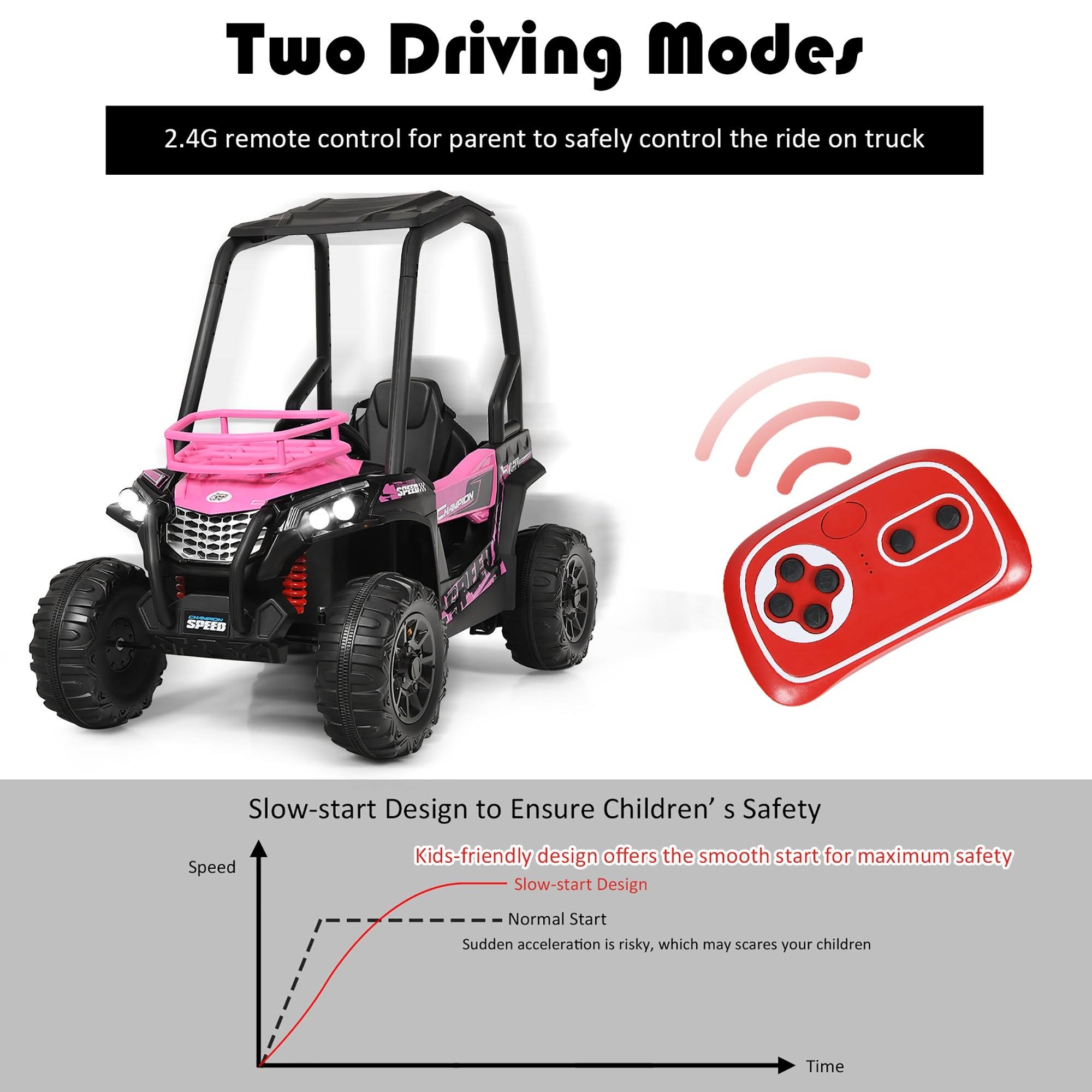 Red Black 12V Kids Ride On Electric Car N981927