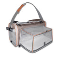Brown Expandable Soft Sided Pet Carrier C143709
