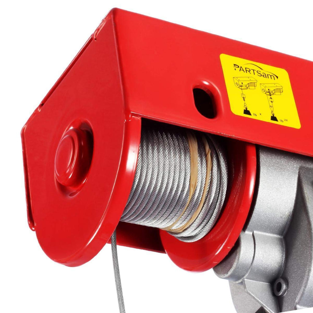 Electric Cable Hoist with Wireless Remote Control, 38ft Lifting Height T791