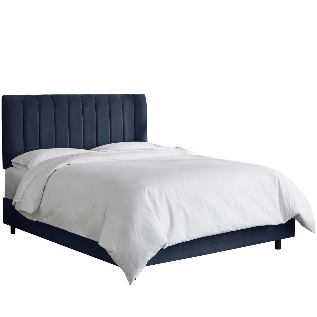 Twin Velvet Bed U98175