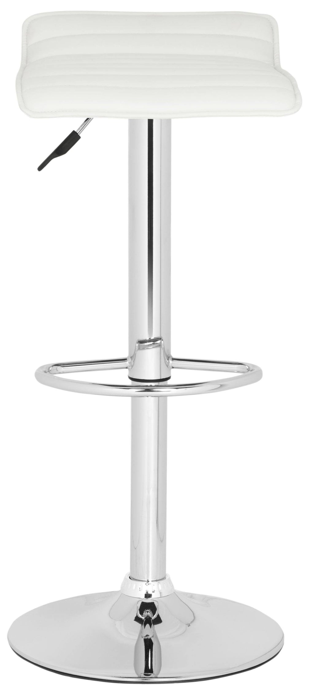 White Swivel Bar Stool S6587
