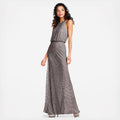 Halter Neck Beaded Gown H71548