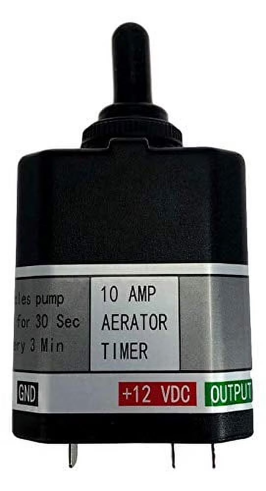 Boat Aerator Livewell Timer 10Amp 3Position Toggle Q105856