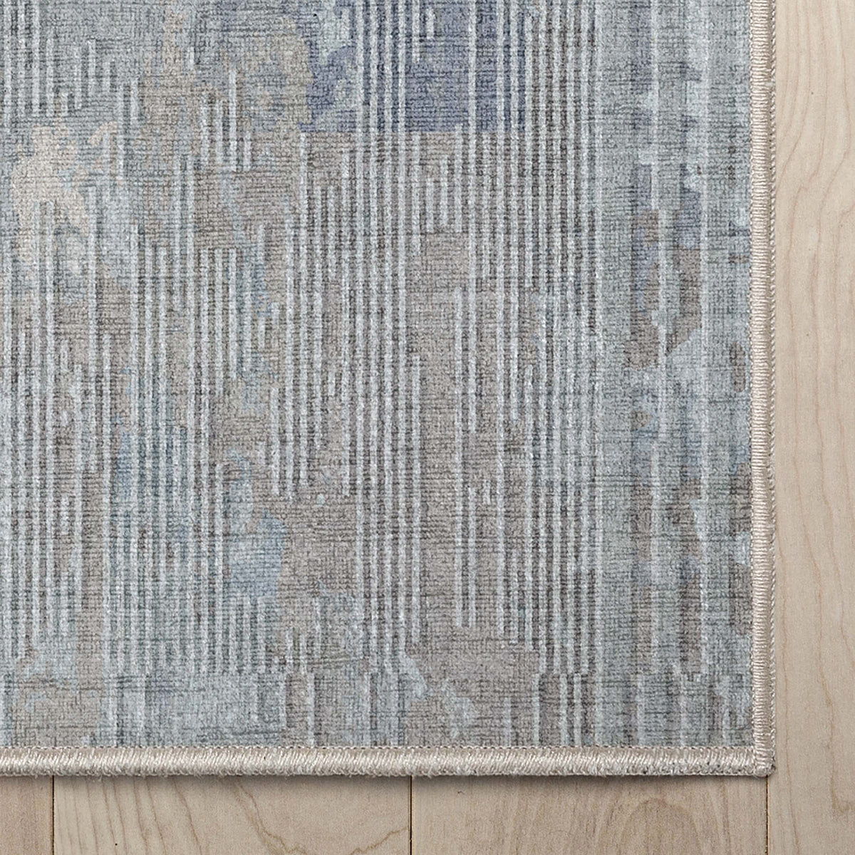 Blue Vintage Flatweave Area Rug O9579