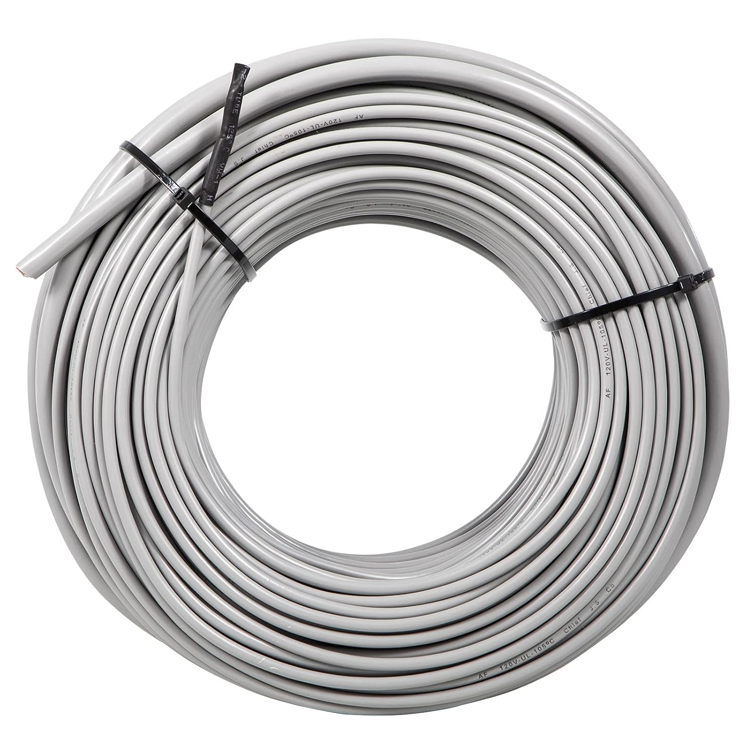Floor Heating Cable 26.7 Square Feet Waterproof Insulated Temperature Control Panel Pack of 2 B87912