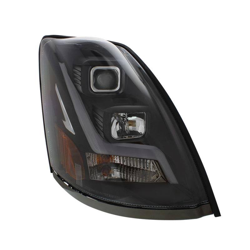 Chrome Projection Headlight with LED Position Light Bar G93276