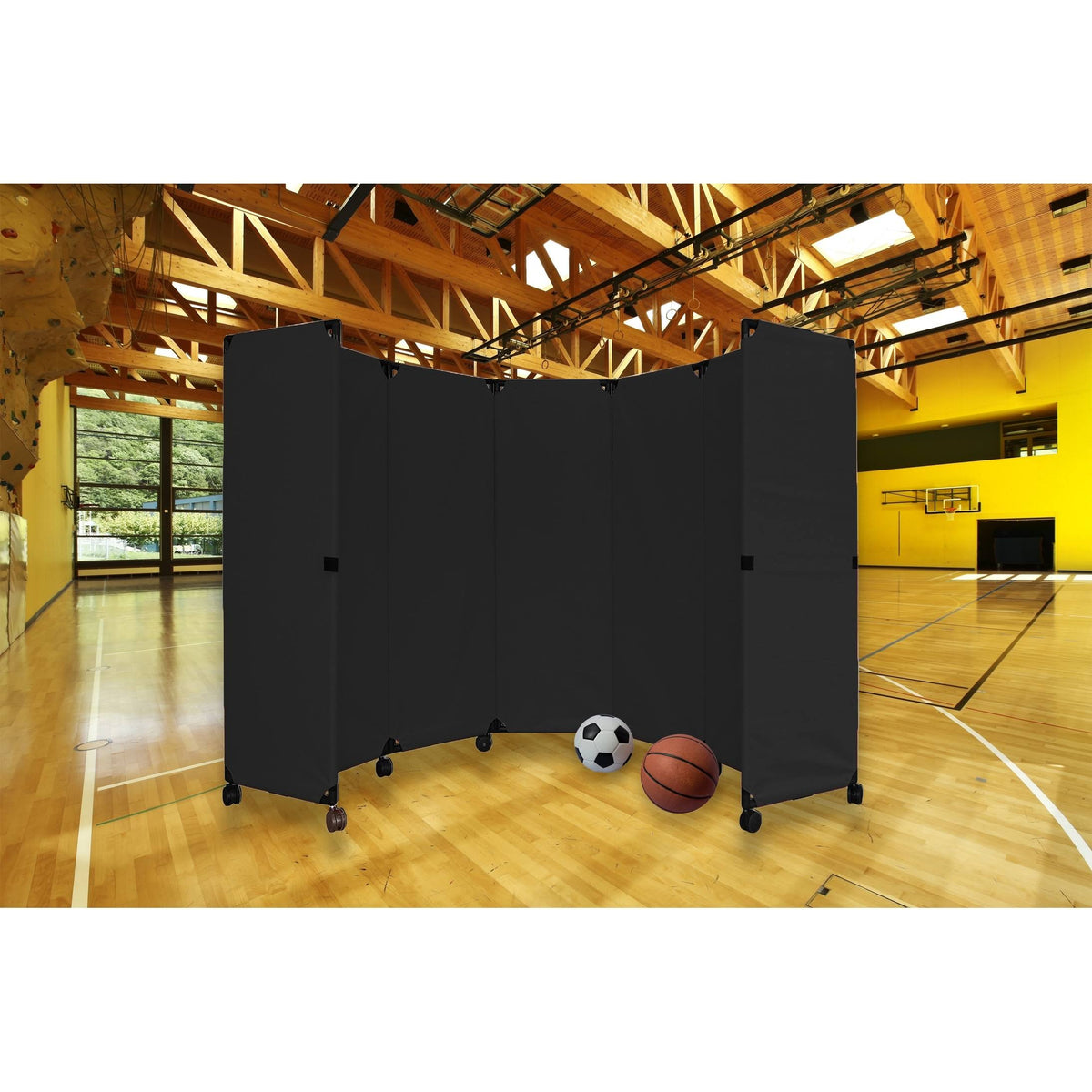 Blue Folding Portable Partition 10x22 V346695