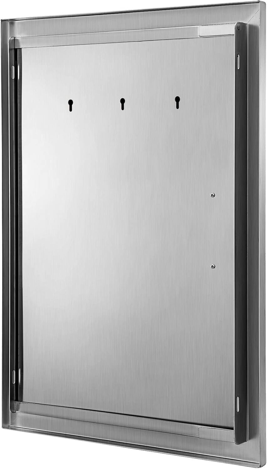 BBQ Access Door 17W x 24H Inch Stainless Steel K5286