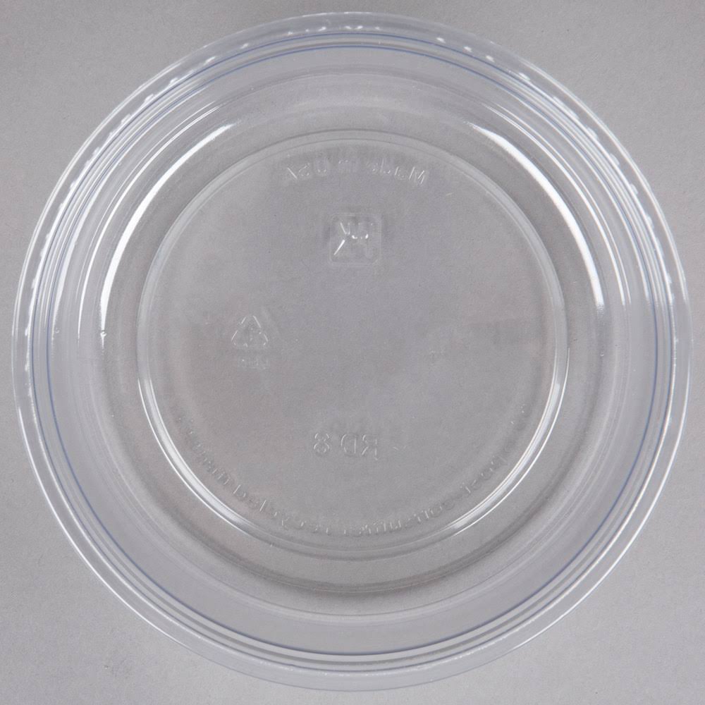 8 oz Clear Pet Plastic Round Deli Container L21874