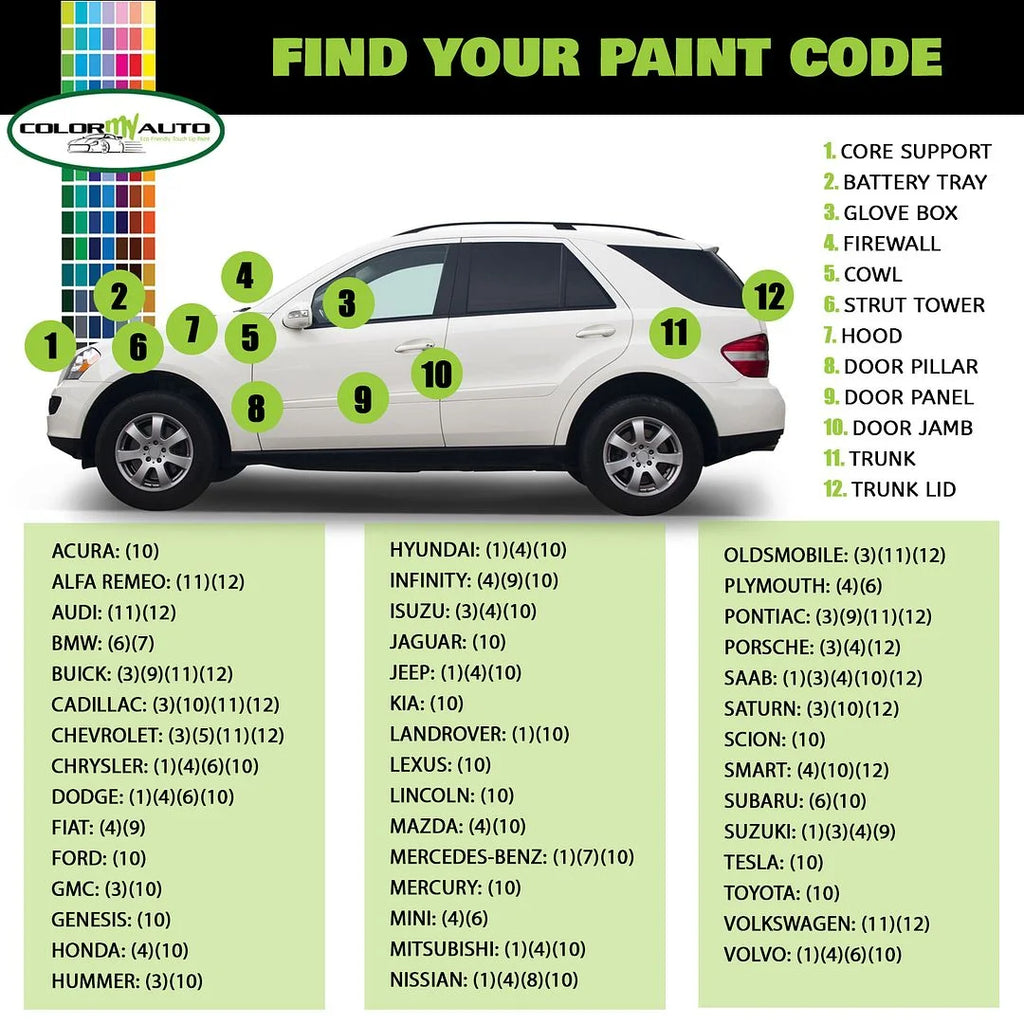 Single Stage Automotive Paint 1 Oz Bottle X229