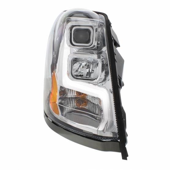 Chrome Projection Headlight with LED Position Light Bar G93276
