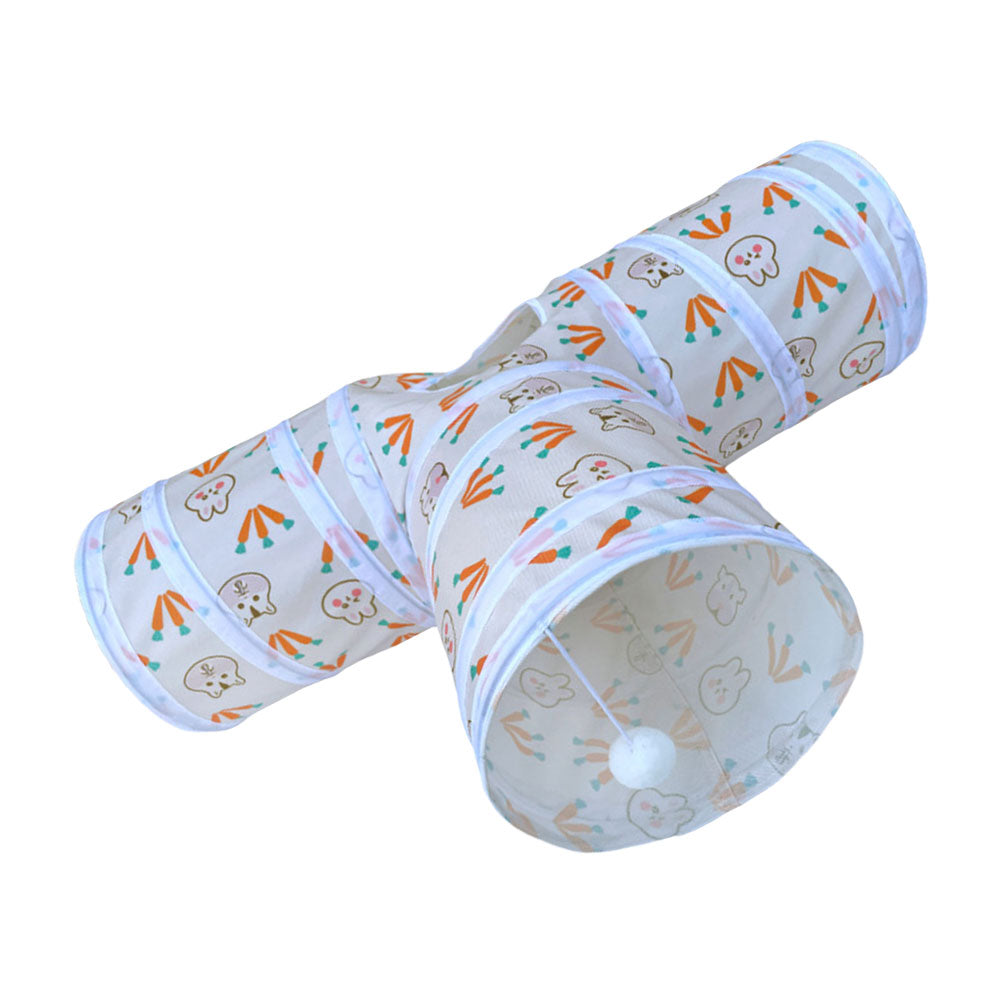 Cat Tunnel Tube Pet Hideaway Play Tent for Cats I230
