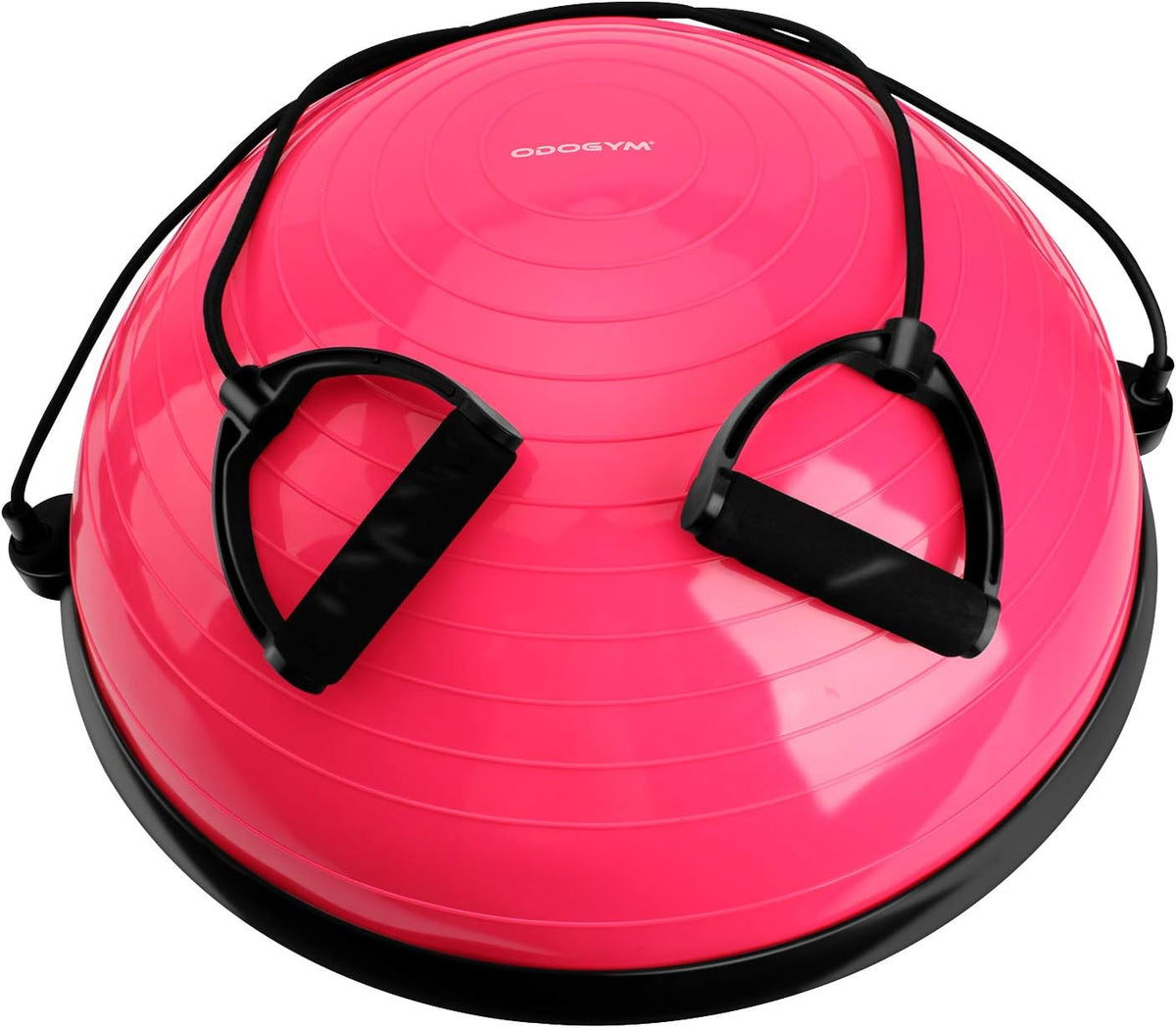 Yoga Balance Ball Half Ball with Resistance Bands with Foot Pump Pack of 2 Z252367