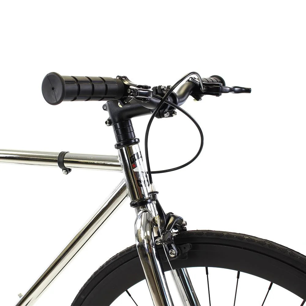 Chrome Fixed Gear Bike 55 cm Q643
