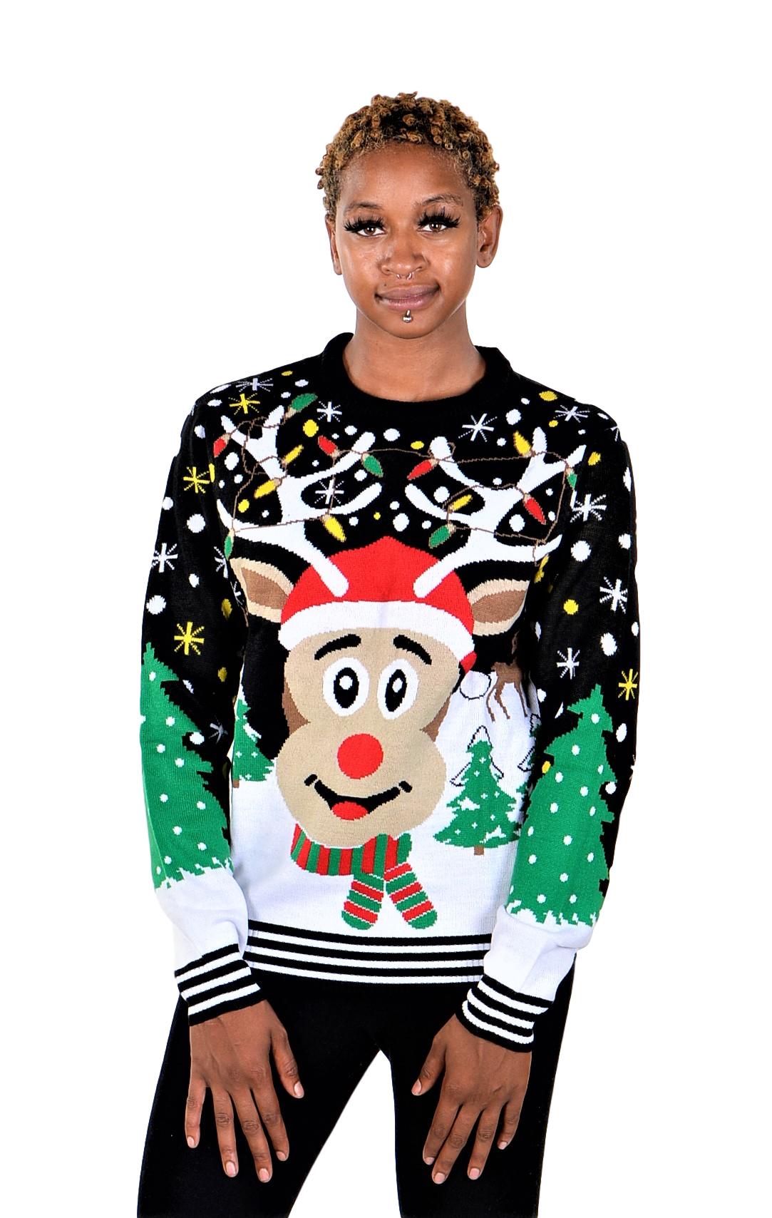 Black Ugly Christmas Sweater O720234