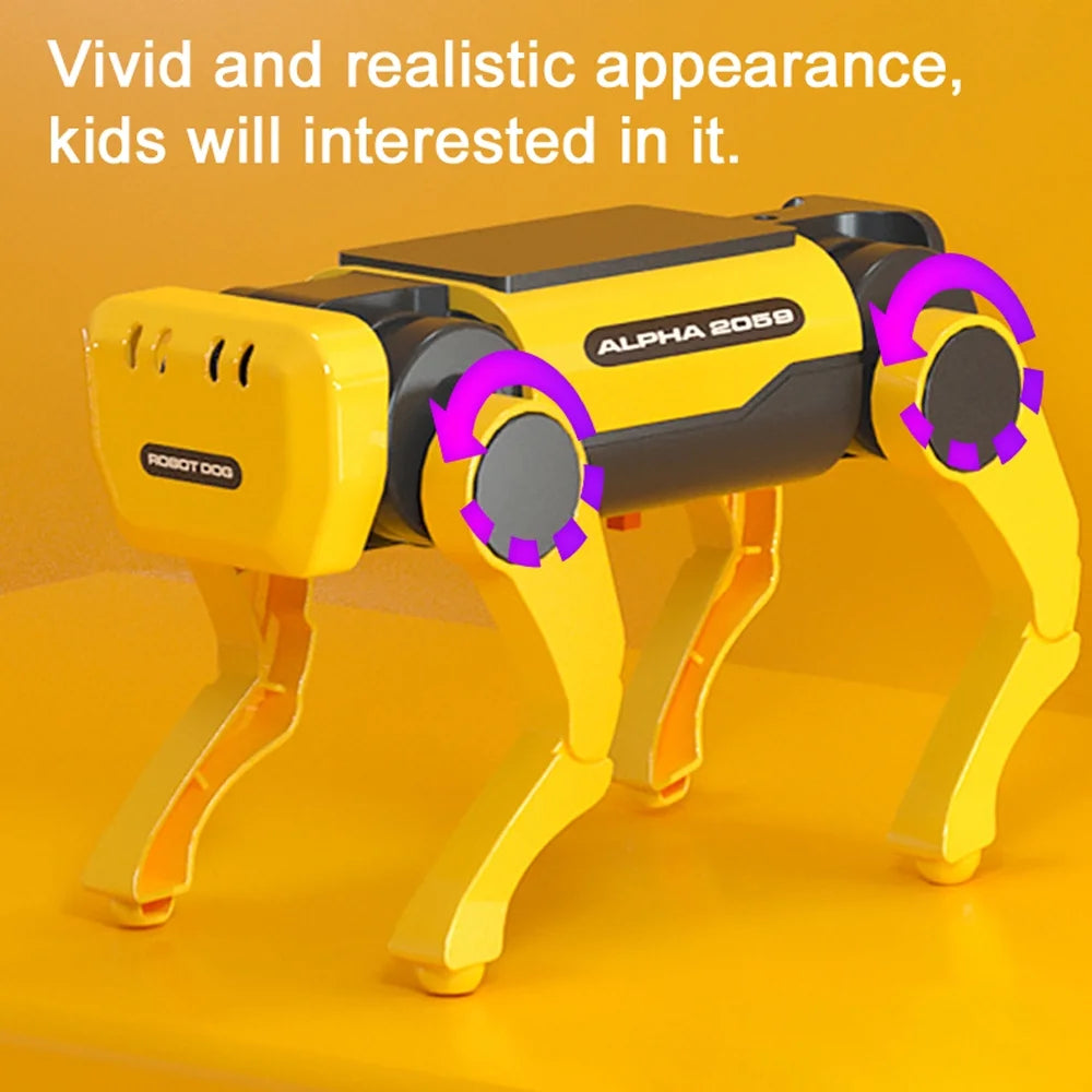 Solar Powered Robot Dog Cattle Kit Science Experiment A893