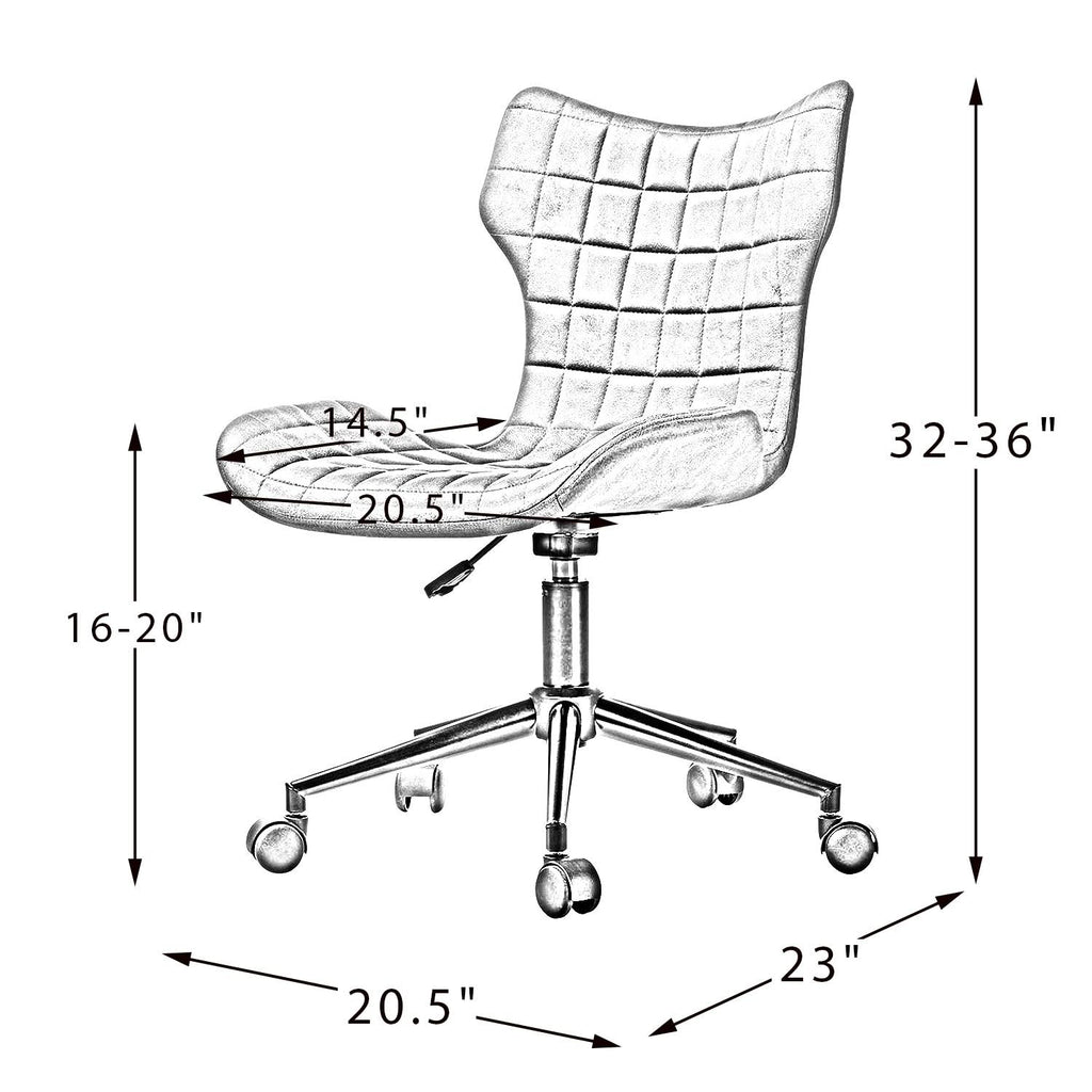 Green Tufted Office Task Chair T447205
