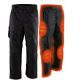 Black Winter Thermal Heated Pants X-Small Q950