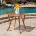 Teak Square Wood Outdoor Dining Table P89870