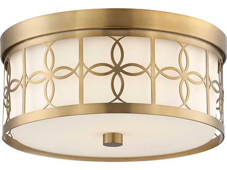 Polished Nickel 2 Light Ceiling Mount J3012