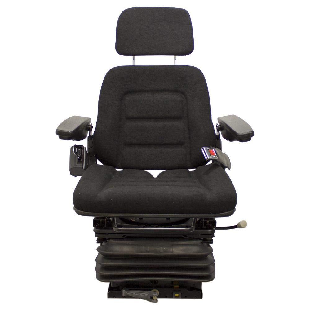Black Fabric Full Adjustment Seat with Suspension G110