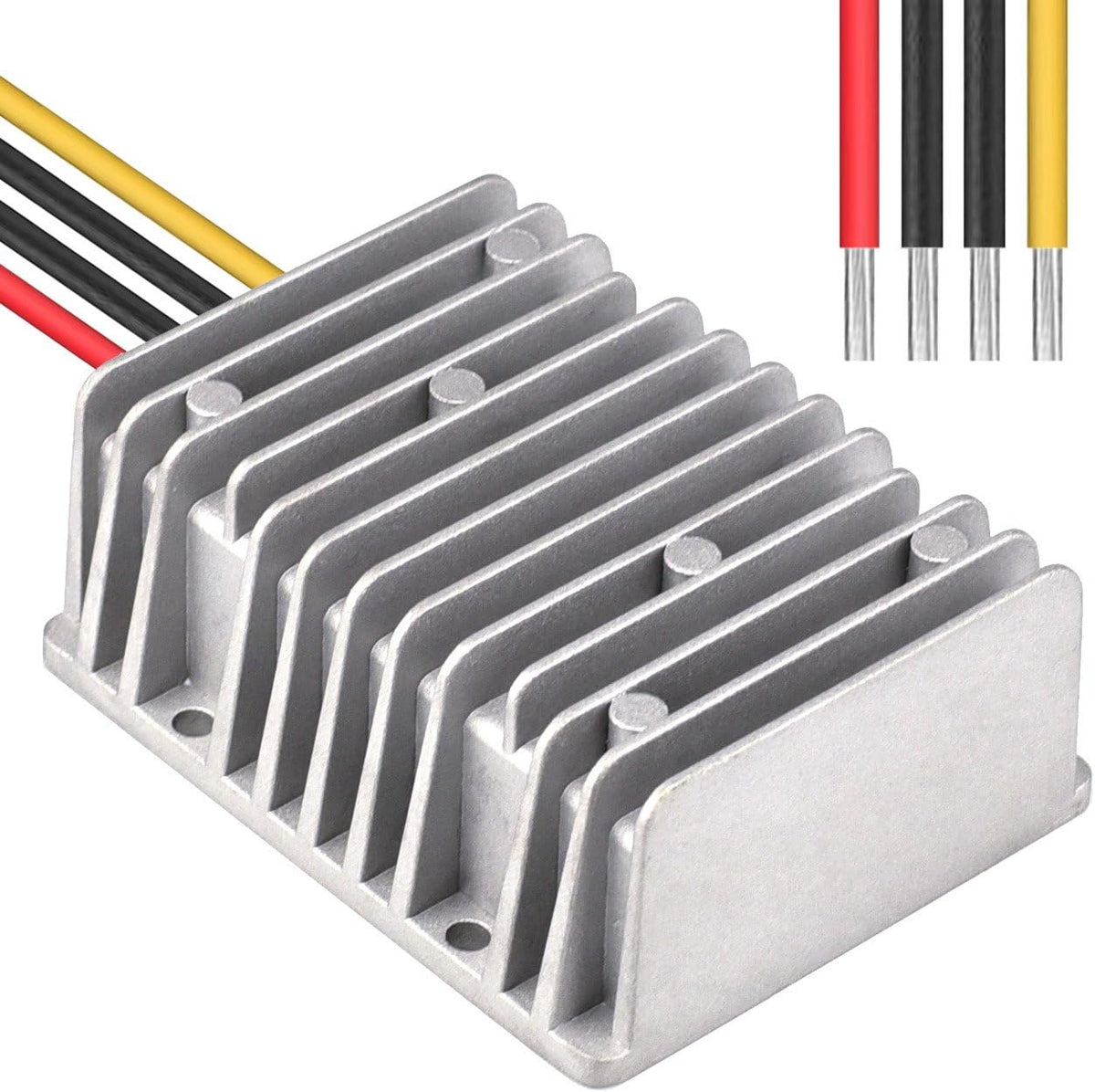 Waterproof DC 48V Step Down to 24V 30A 720W Voltage Reducer Converter, Pack of 2 Y4392