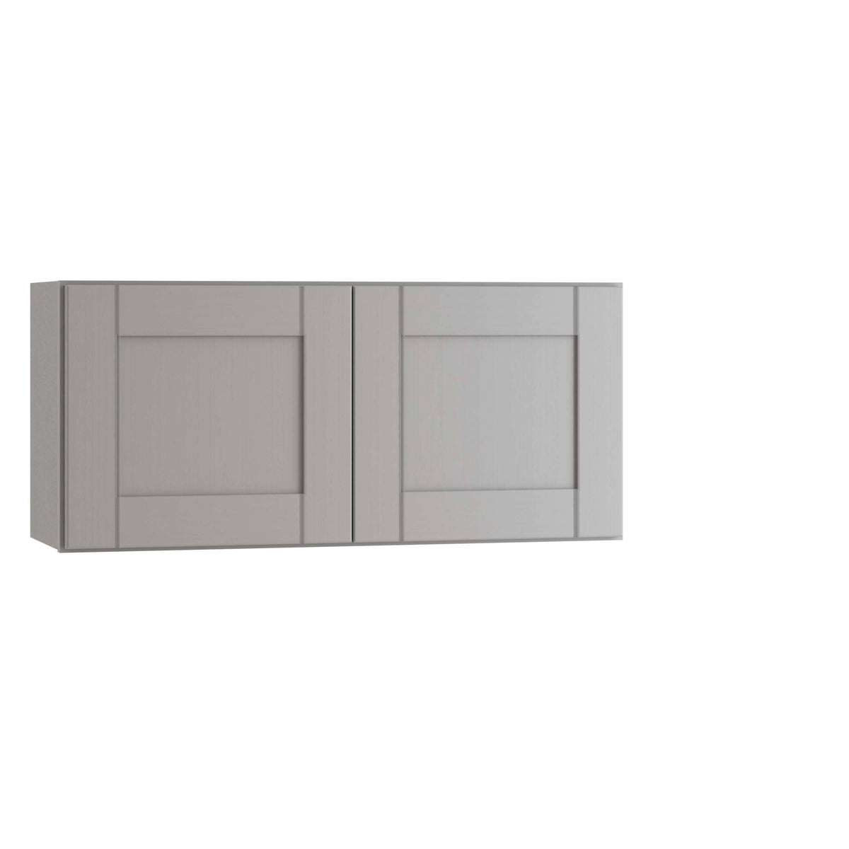 Veiled Gray Shaker Assembled Plywood Wall Kitchen Cabinet H1557