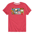 Toddler And Youth Short Sleeve Graphic T-Shirt Y897